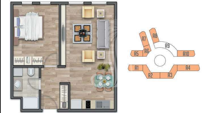 Bahche Maidan Project IMT-128 | Apartment Plans