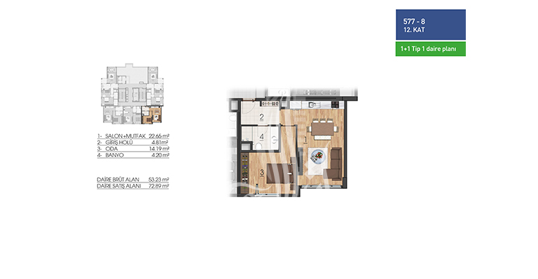 IMT-143 Bashak Residence | Apartment Plans
