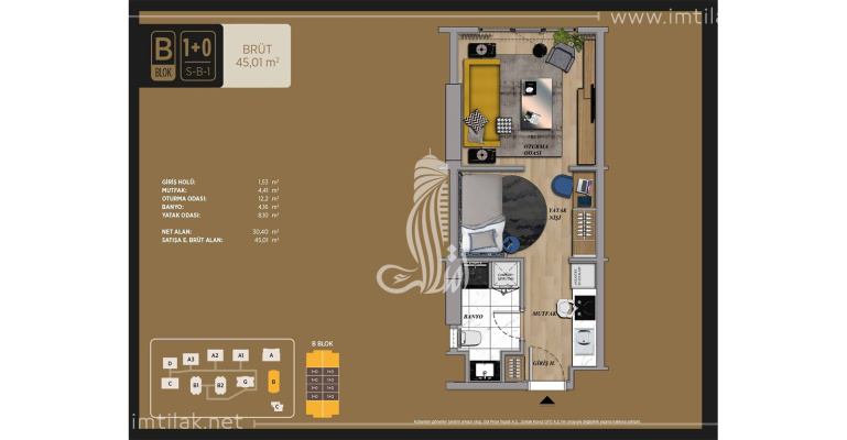 IMT-150 Seyrantepe Residence Project | Apartment Plans