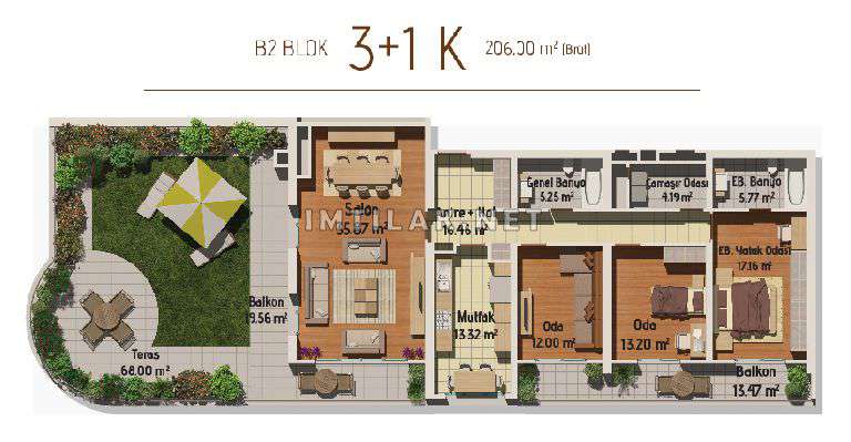 Проект IMT-80 Аль-Эхлас 6 | Планировки квартир