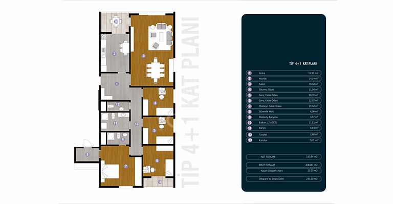 IMT-11 Trabzon Spring Project | Apartment Plans