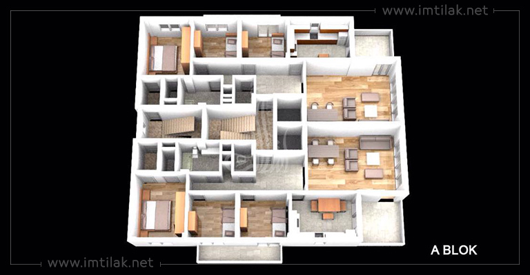 IMT-13 Резиденция Рейсогли | Планировки квартир