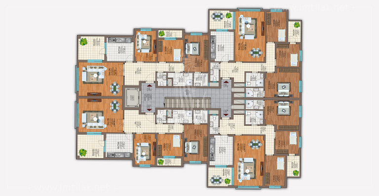 IMT-19  Kasustu Residence Project | Apartment Plans