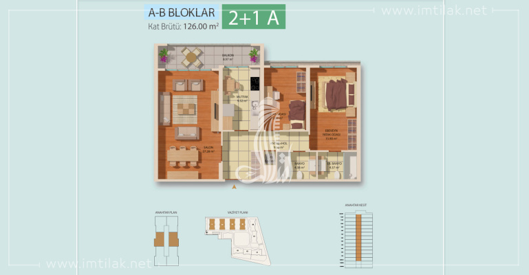 Résidences de Marmara 4 IMT-172 | Plan de construction