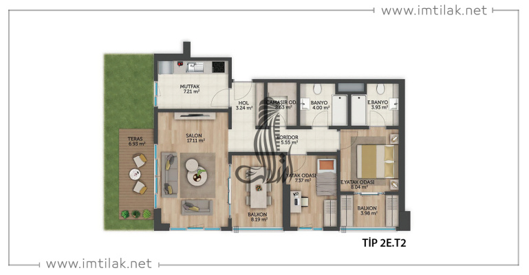 Complexe Jardin de la Maison IMT-174 | Plan de construction