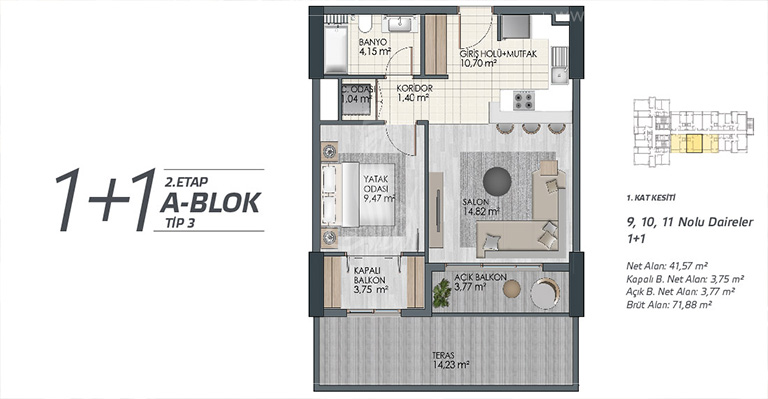IMT-180 Topkapi Park Complex | Apartment Plans