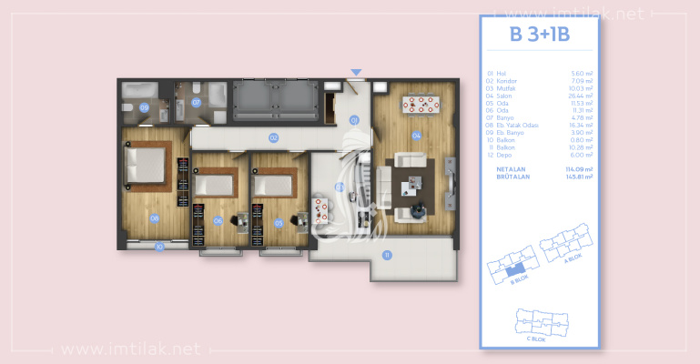 Résidence Bella IMT-182 | Plan de construction