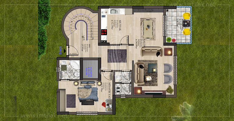 IMT-39 Alrashed Villas | Apartment Plans