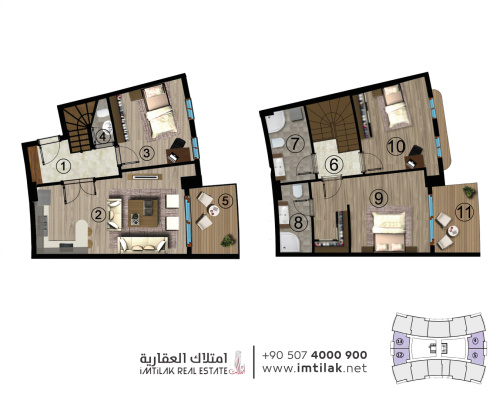 IMT- ۶۰۰ آپارتمان های فروشی در کوجالی ، ترکیه - مجتمع زیرایی | طرح سفارش