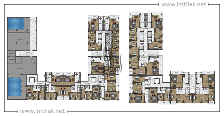 مساكن سردفان IMT-675 - شقق للبيع في سكاريا | صور المخطط