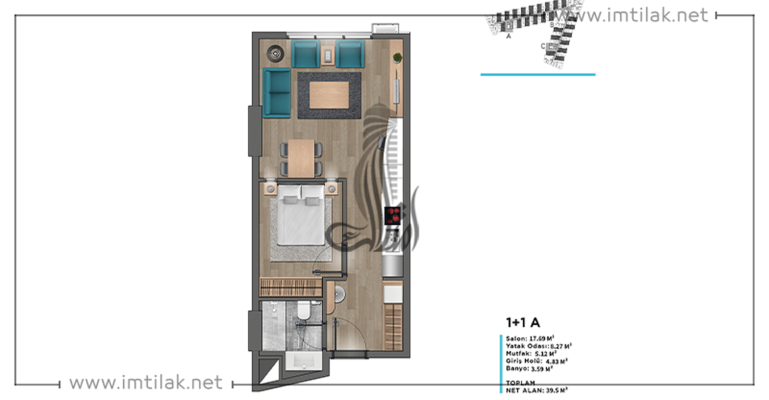 Мармара Лайф ИМТ - 208 | Планировки квартир