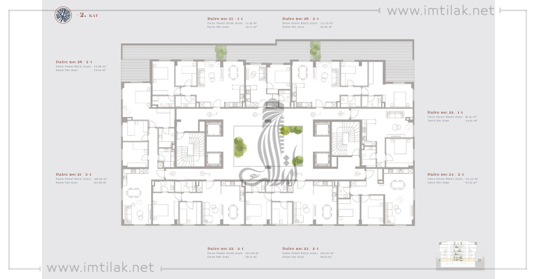 IMT - 245 Эмирган Хиллс | Планировки квартир