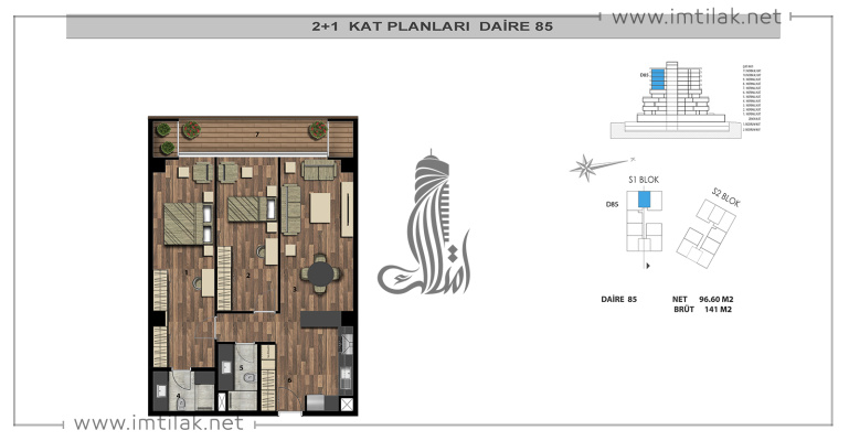 Сиба Комплекс ИМТ - 246 | Планировки квартир