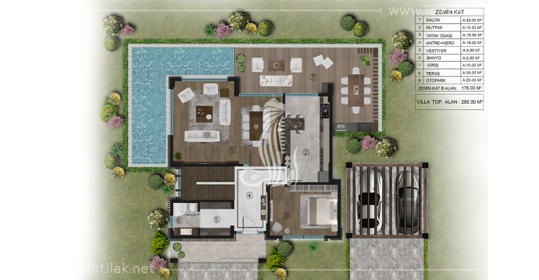 Villa de Cursal IMT – 679 | Plan de construction