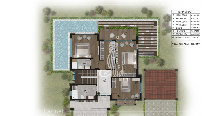Villa de Cursal IMT – 679 | Plan de construction