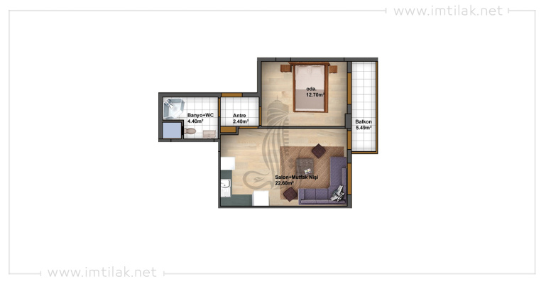 Farlik Residence IMT-254 | Apartment Plans