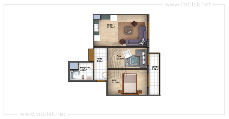Farlik Residence IMT-254 | Apartment Plans
