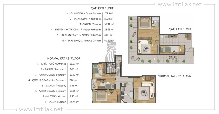 Modern Complex  IMT - 255 | Apartment Plans