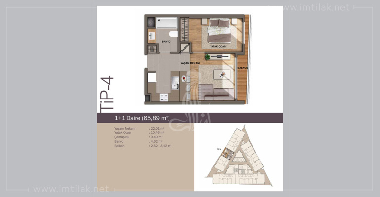 Комплекс Таль Аль-Хаят ИМТ - 256 | Планировки квартир