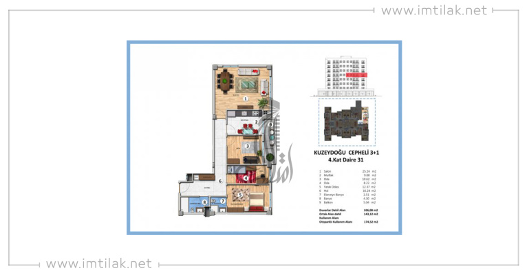 Конак Комплекс ИМТ - 260 | Планировки квартир