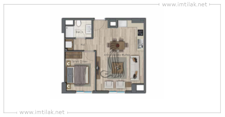 Antalya Project  IMT - 750 | Apartment Plans