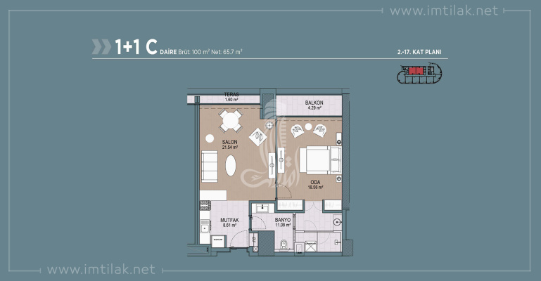 Polat Tower 264 - IMT | Apartment Plans