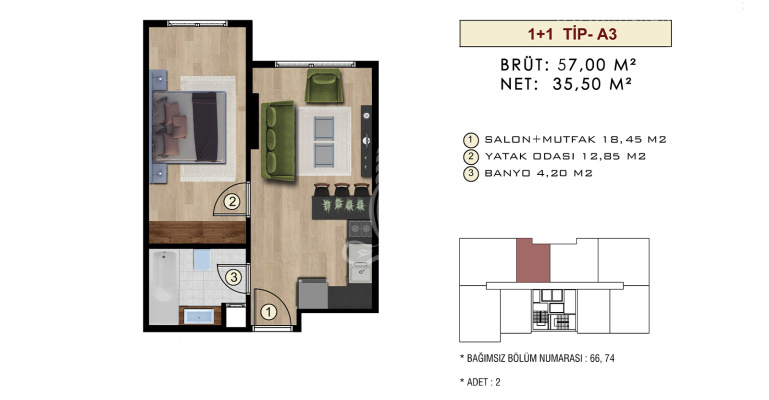 Roses Neighbourhood Project 265 – IMT | Apartment Plans