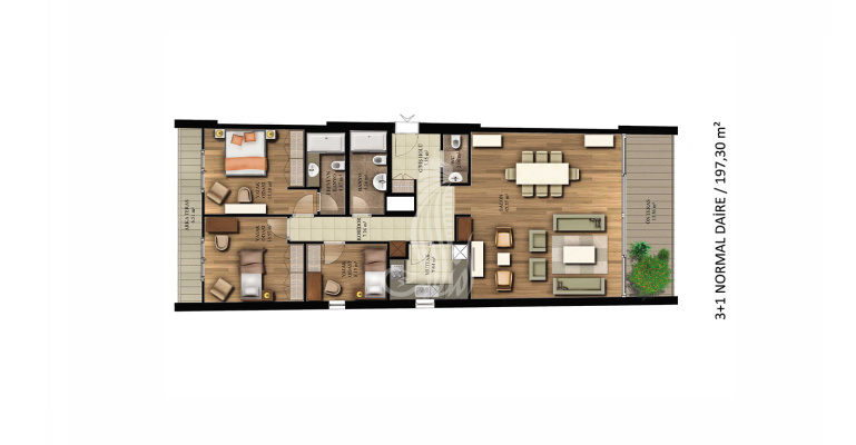 West Complex 266 – IMT | Apartment Plans