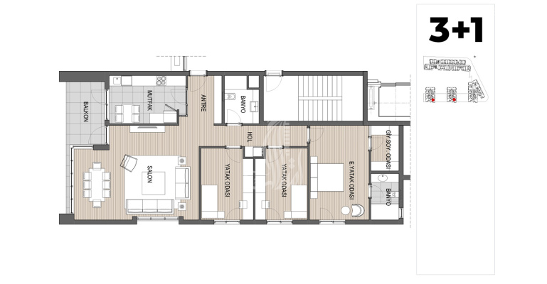 Терра Резиденция Проект IMT - 756 | Планировки квартир