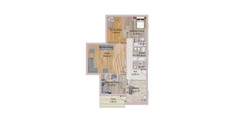Résidence Jardin d'olive IMT - 757 | Plan de construction