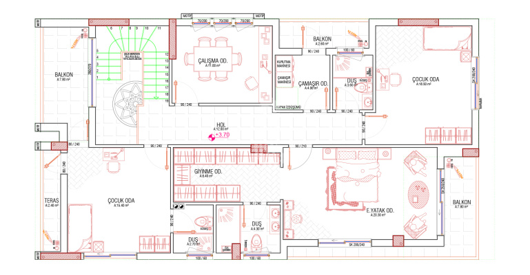 IMT -759  Feriz Villas Project | Apartment Plans