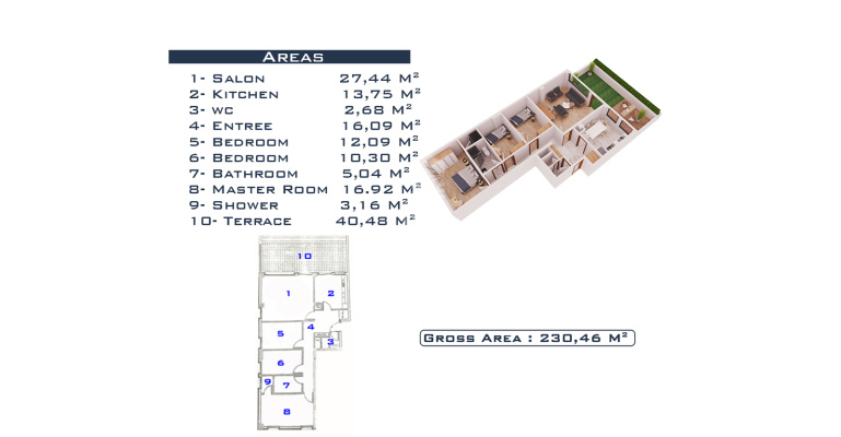IMT - 607 Комплекс Вади | Планировки квартир