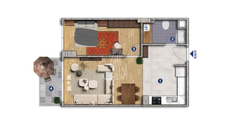 Résidence Kassab IMT-276 | Plan de construction