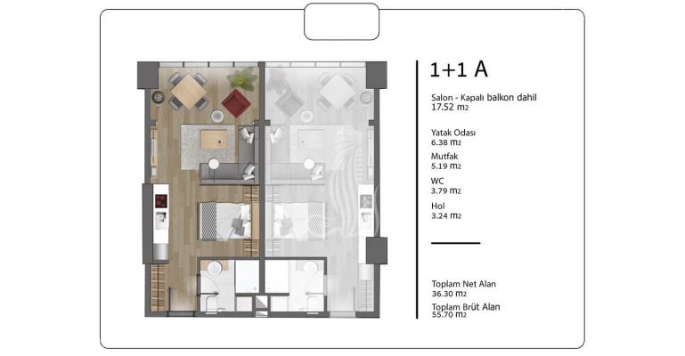Gul Express Complex  IMT - 293 | Apartment Plans