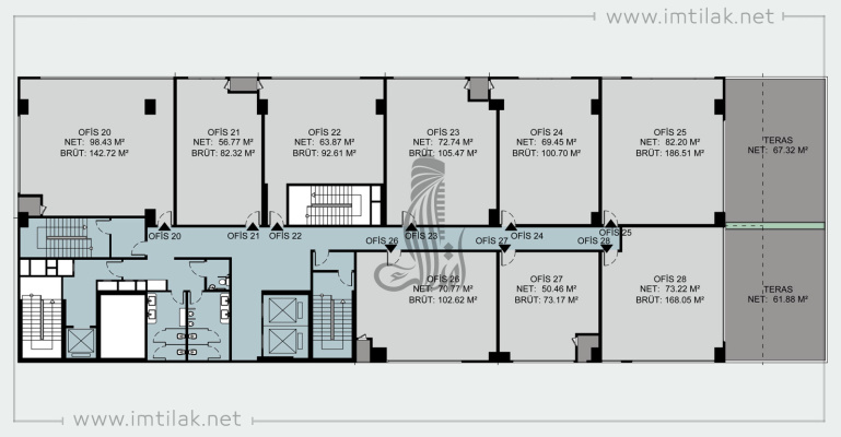 Отто Аташехир Проект IMT - 422 | Планировки квартир