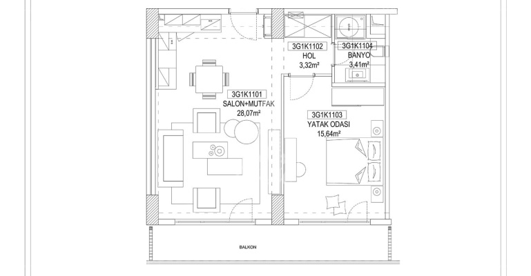 Рэдиссон Комплекс ИМТ - 1301 | Планировки квартир
