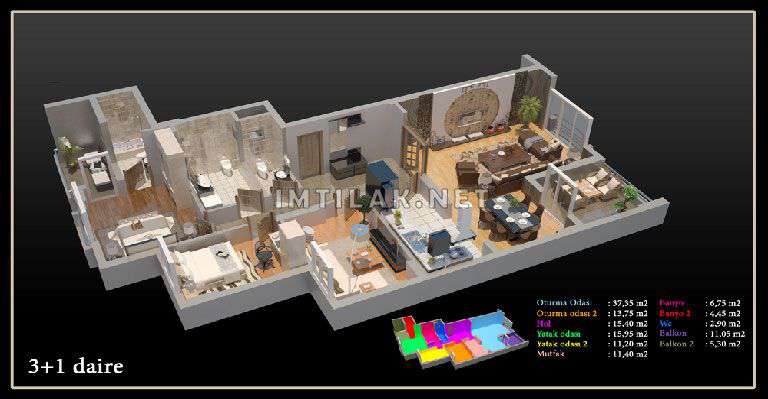 Marin Platinum Project IMT - 52 | Apartment Plans