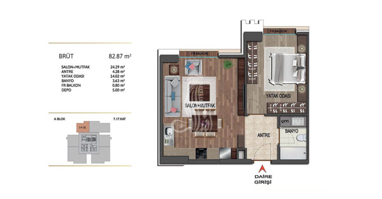 Verasos Complex  IMT - 433 | Apartment Plans