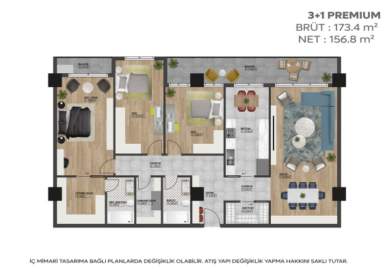 Bailon Residences 1060 - IMT | Apartment Plans