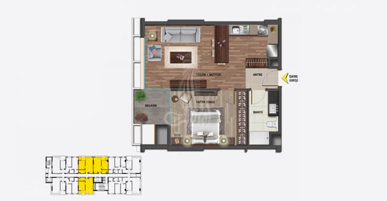 Комплекс Мостар 1313 - IMT | Планировки квартир
