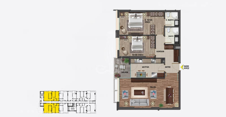 Комплекс Мостар 1313 - IMT | Планировки квартир