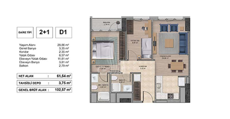 Резиденции Сэлф 1321 - IMT | Планировки квартир