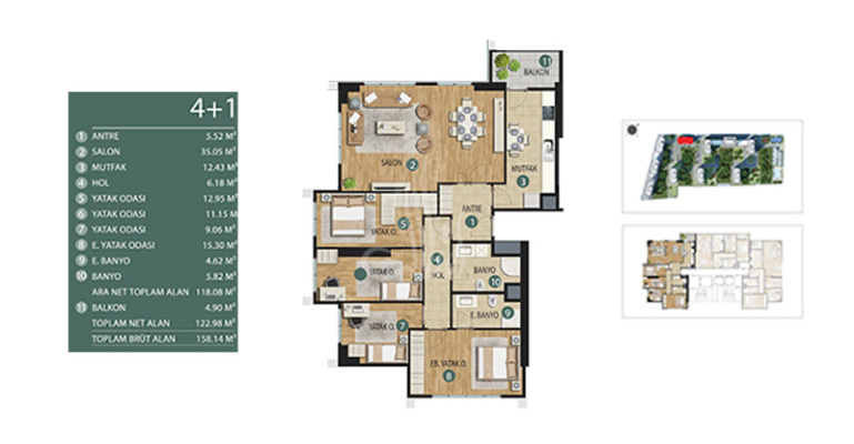 Yucel Project  IMT - 436 | Apartment Plans