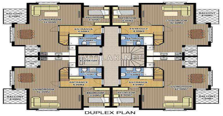 Résidence Zumurud | Plan de construction