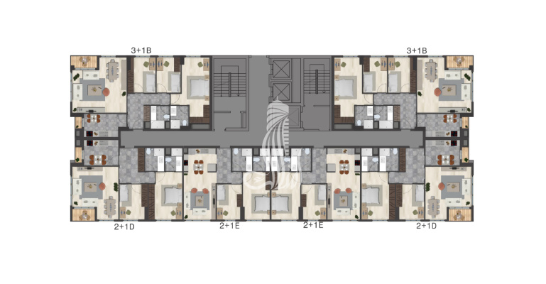 Башни Е5 Проект ИМТ - 216 | Планировки квартир