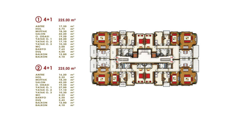 Palais d’Hilal IMT- 1332 | Plan de construction