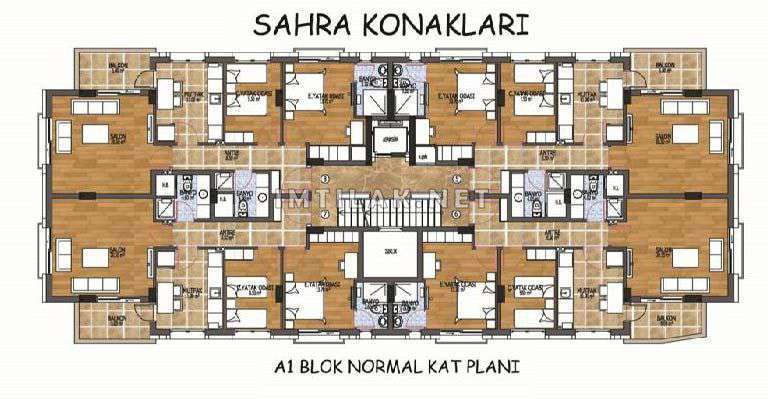 Résidence Sahara 1 | Plan de construction