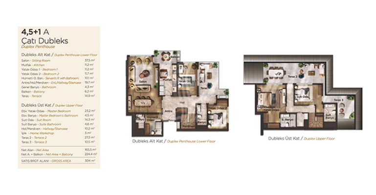 Beylikduzu Reference IMT - 1341 | Apartment Plans