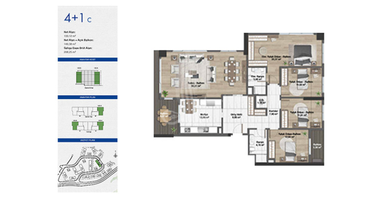 Pine Valley 1342 - IMT | Apartment Plans